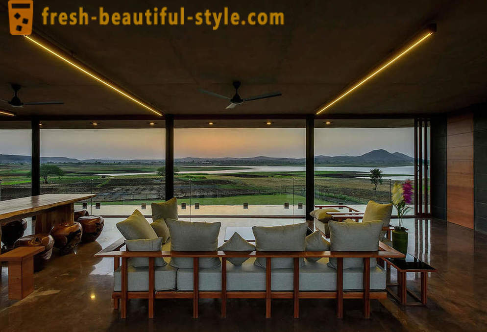 Panoramic house in India