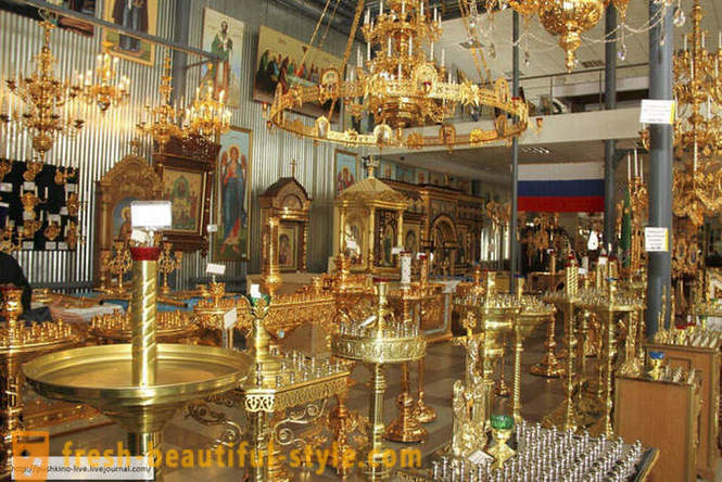 Where they make utensils for the Russian Orthodox Church