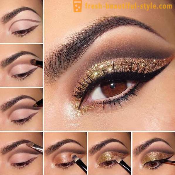Beautiful eye makeup: step by step instructions with photos, tips makeup artists