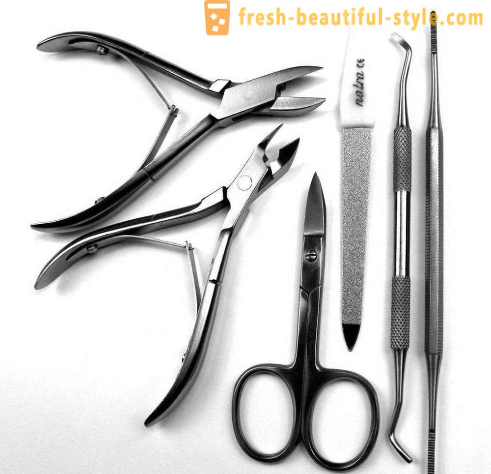 Tools for a pedicure: full list of applications, features, photos