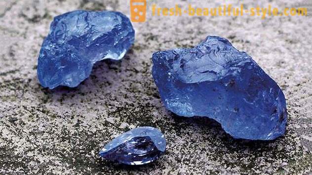 Blue stones: photo, name, properties, who are suitable for the signs of the zodiac