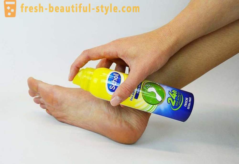 Deodorant for feet: an overview, features and selection recommendations