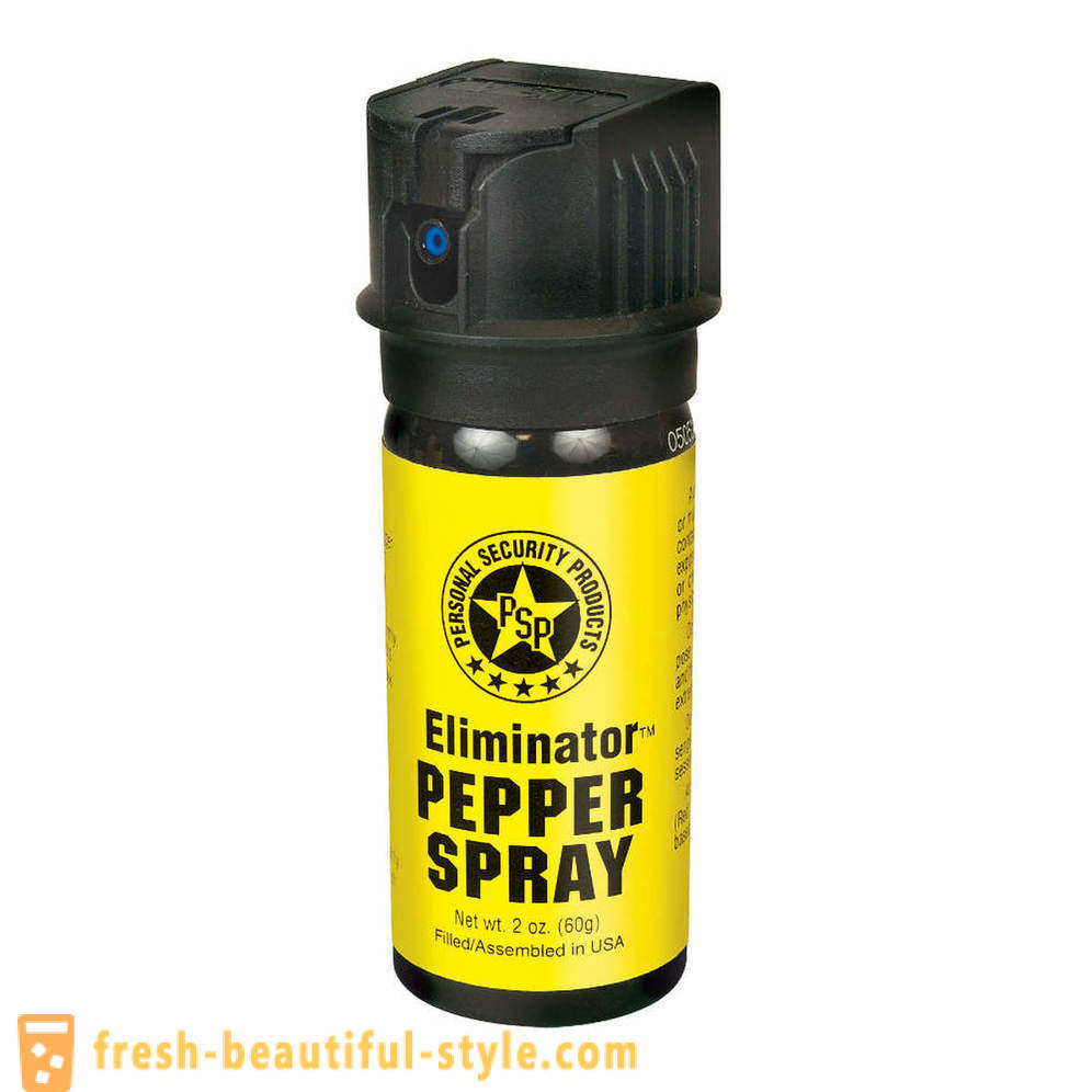 Gas spray for self-defense: a review of the best models, tips on choosing, instruction, accountability