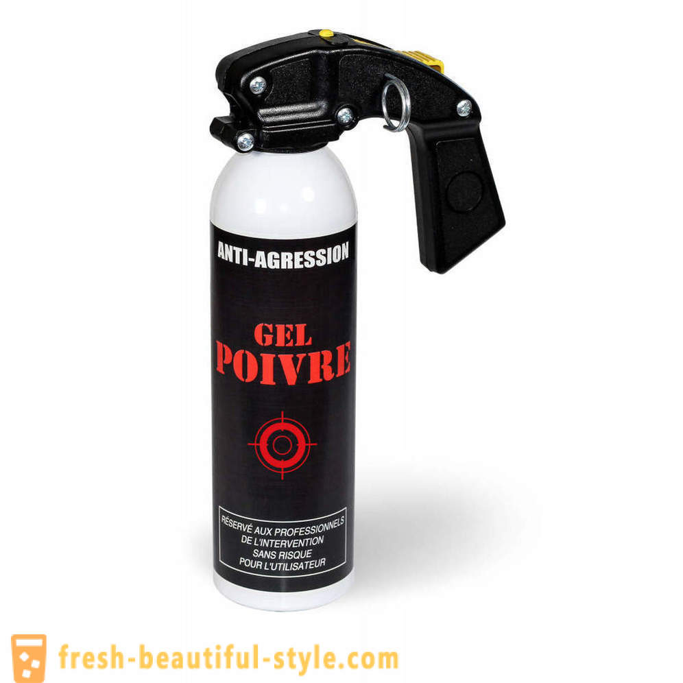 Gas spray for self-defense: a review of the best models, tips on choosing, instruction, accountability