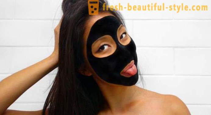 Activated carbon from acne: masks recipes