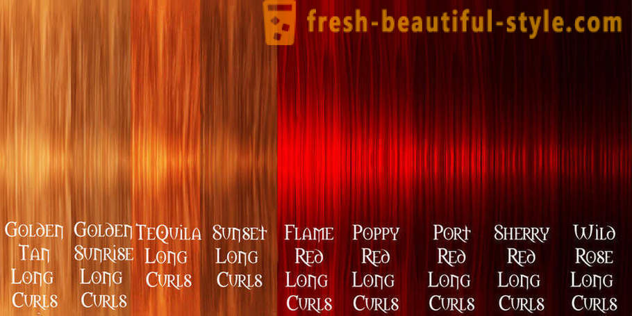 Ginger hair color: an overview, features, manufacturers and reviews