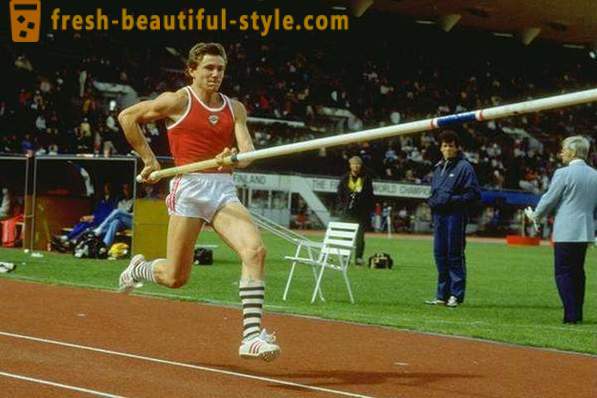 The world record in high jump: the way to the top