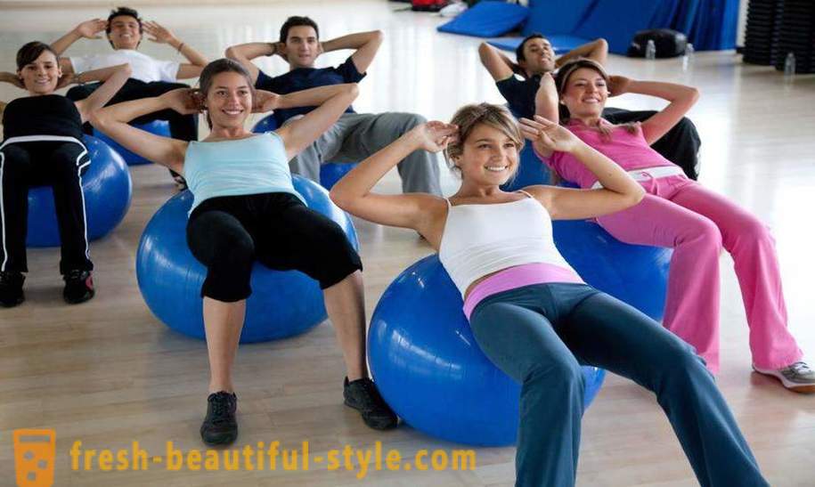 What is aerobics? Concept for weight loss exercises