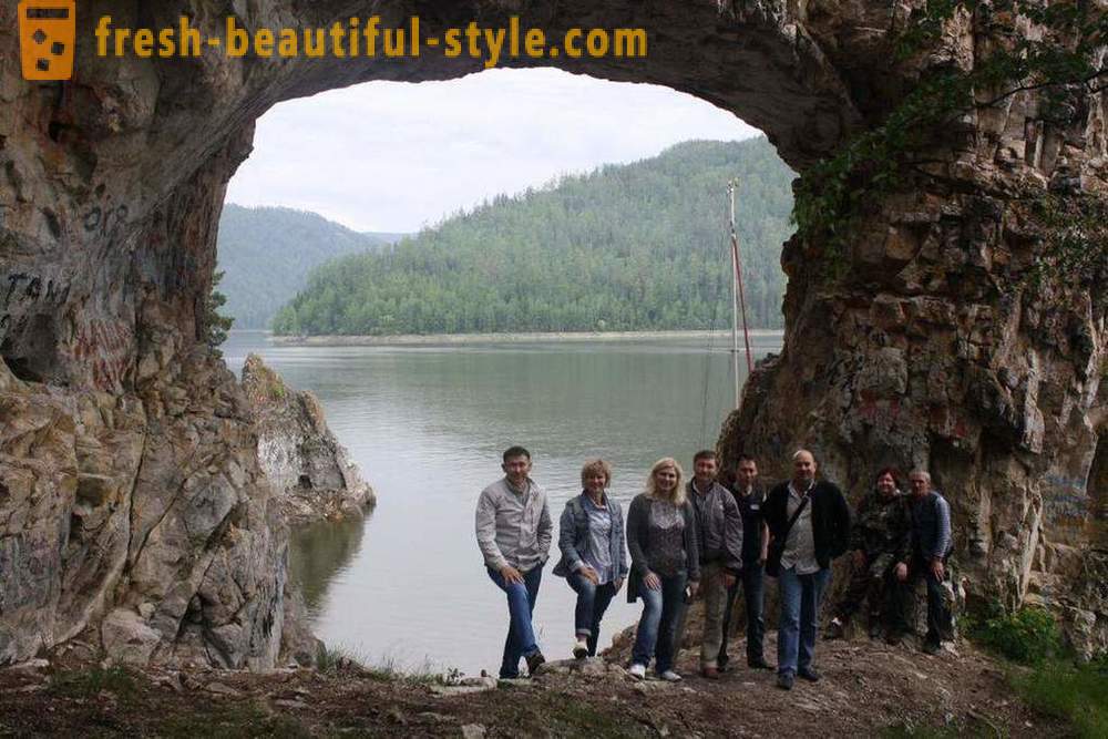 Krasnoyarsk reservoir - protected places of Siberia