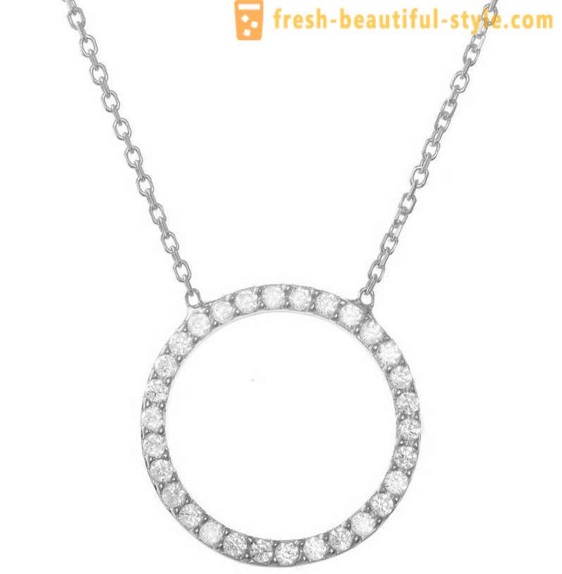 Chain with pendant - characteristics, types and the best combination of