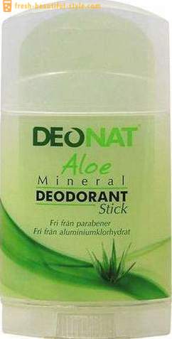 Mineral deodorants: overview and reviews