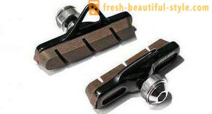 Brake pads for bicycle - review, types, features and reviews