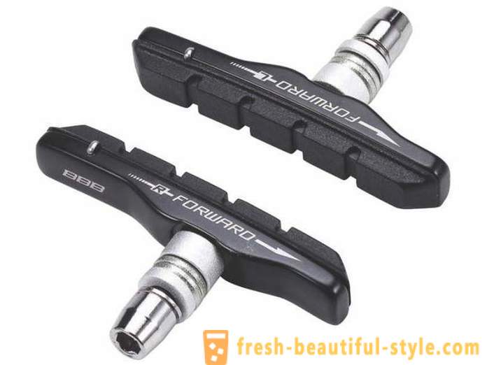Brake pads for bicycle - review, types, features and reviews