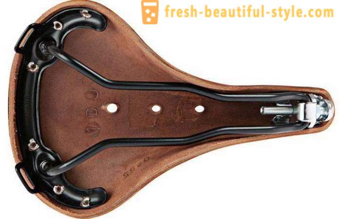Bicycle saddle Brooks: overview, features and benefits
