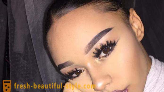Forms eyebrows. How to choose the right brow shape face? Eyebrows