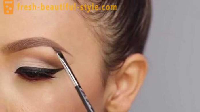 Forms eyebrows. How to choose the right brow shape face? Eyebrows