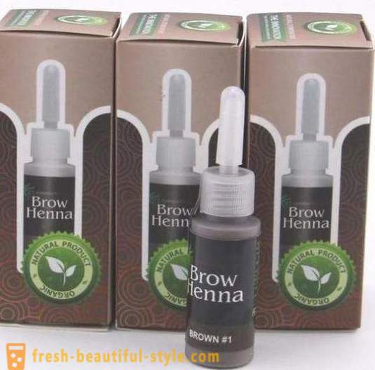 Henna for eyebrows Brow Henna: reviews, instructions