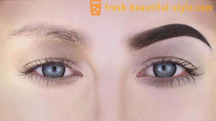 How to draw eyebrows at home?
