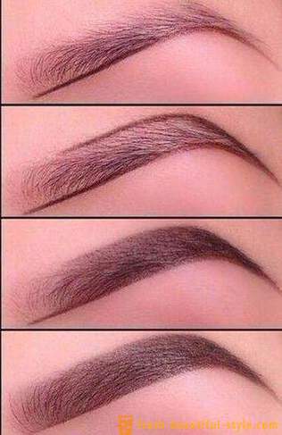 How to draw eyebrows at home?