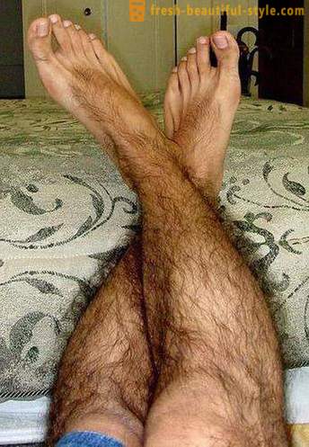 Why would a man hair on the legs? What are the functions of the hair on the legs