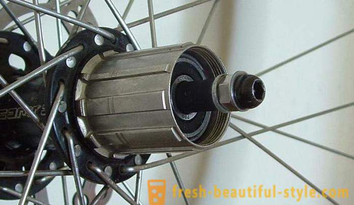 How to assemble the rear bicycle hub?