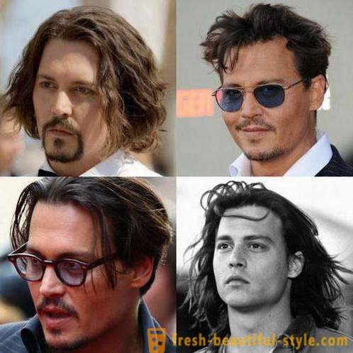 The evolution of hairstyles: Johnny Depp