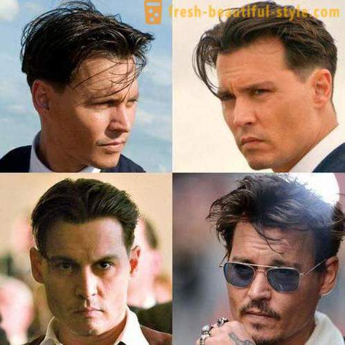 The evolution of hairstyles: Johnny Depp