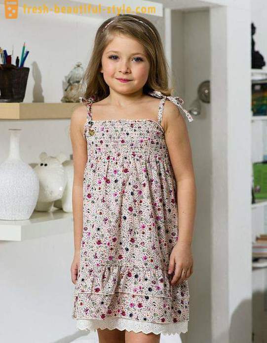 Beautiful summer sundresses for girls - the best models, patterns and responses
