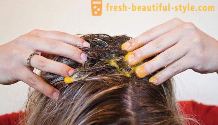 The best hair mask from the yolk