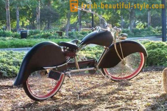The most unusual bikes in the world: an overview of the characteristics and interesting facts