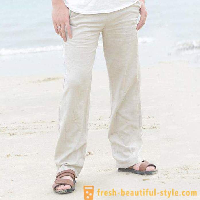 Linen trousers - stylish and comfortable!