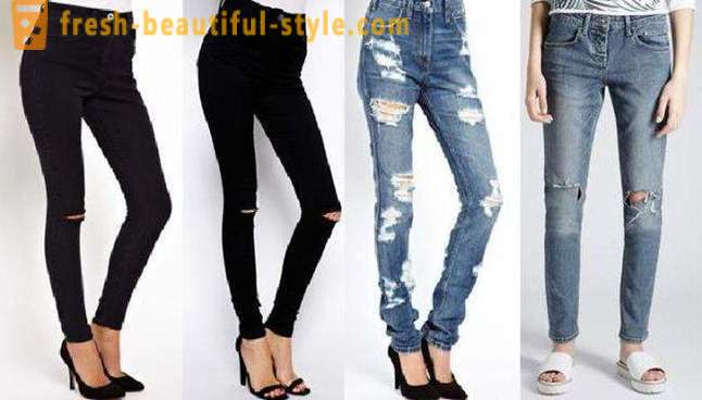 Fashion Tips: What to wear ripped jeans?