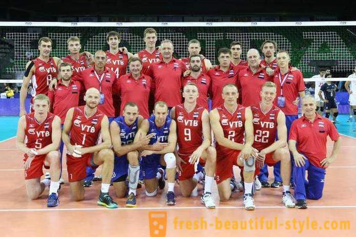 Russian volleyball team: composition, records and achievements