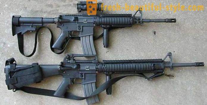 American assault rifle rifle M4 specifications, the history of creation