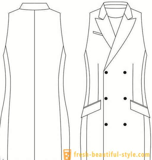 Coat without sleeves: pattern, model, features a combination of ratings and reviews