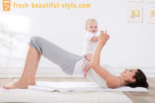 Exercises for the abdomen after childbirth. How to restore the original shape