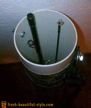 Tube - is the protection for the rods. homemade tube
