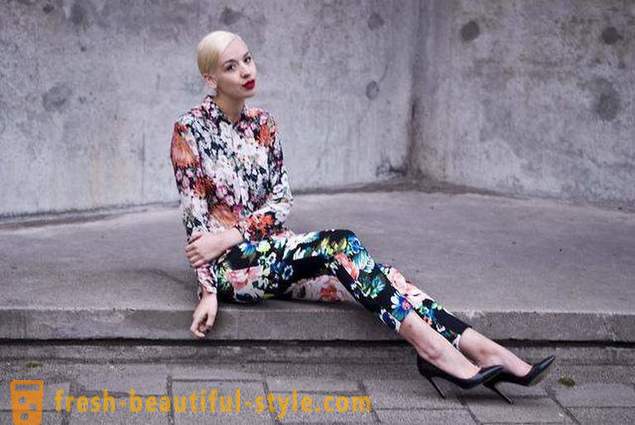 Fashionable pants with flowers - what to wear, advice stylists and the best combination of