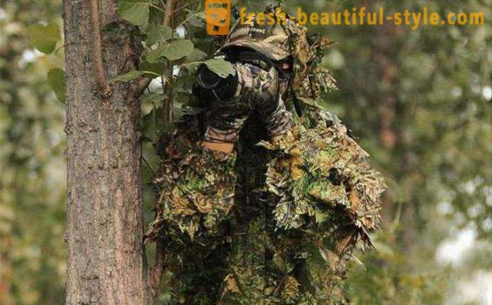 Camouflage suit - the secret of a successful hunt