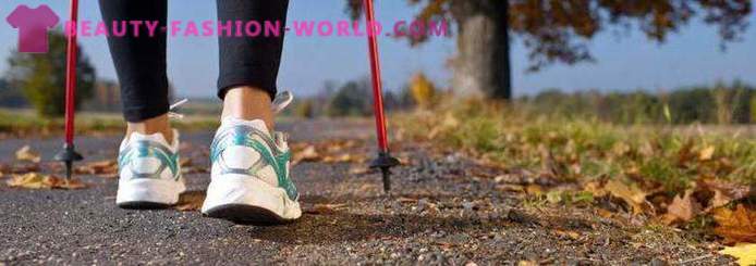 The benefits of Nordic walking with sticks, the correct technique, contraindications
