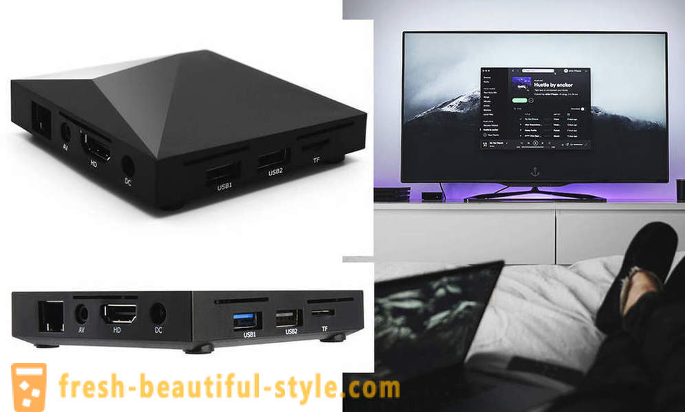 Smart set-top box, which will expand the capabilities of your TV