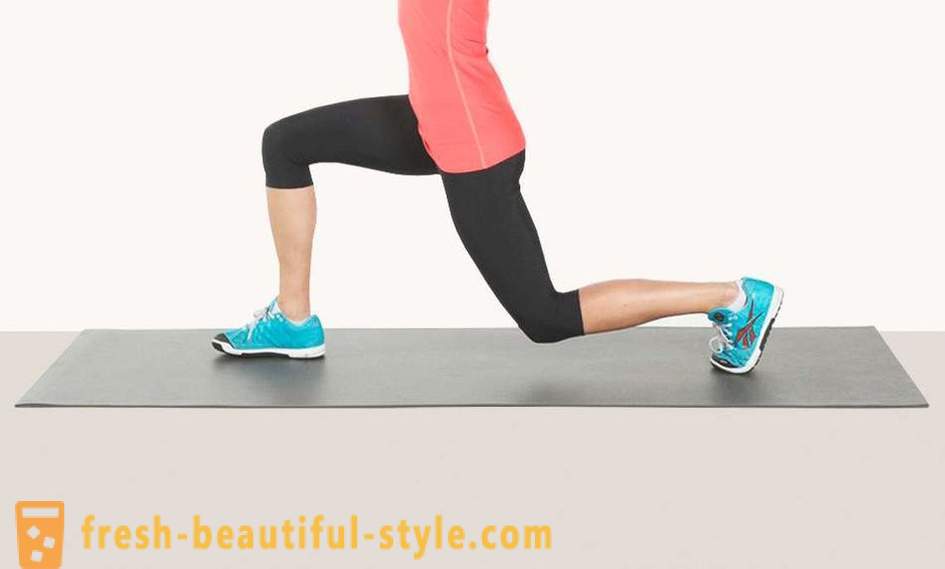 In hot pursuit: simple exercises for a beautiful gait