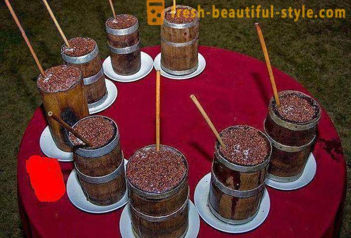 The most unusual drinks world