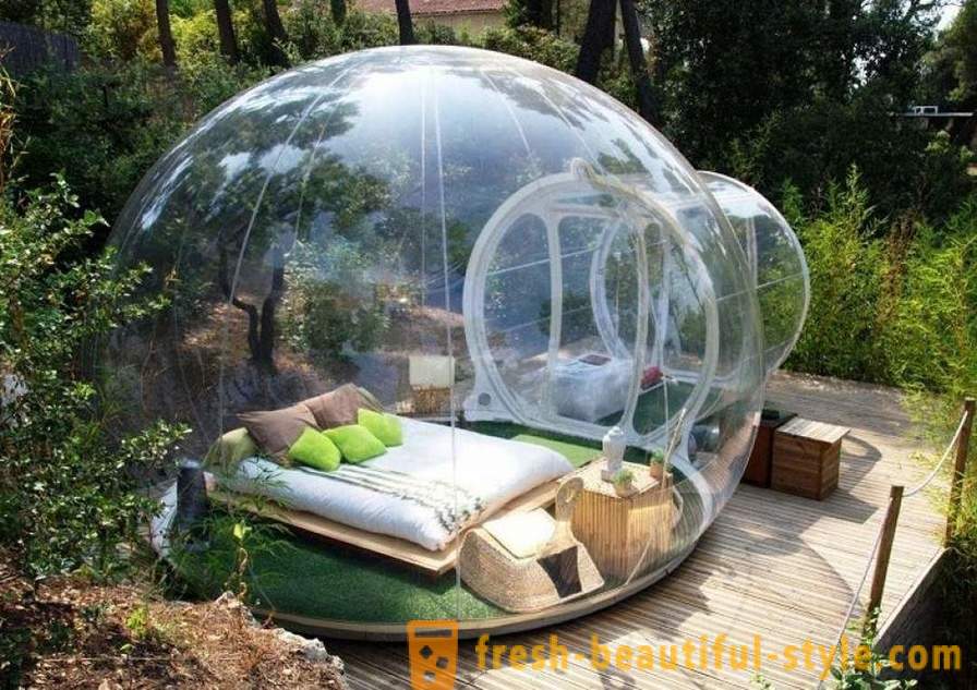 Tent for closest approach to nature