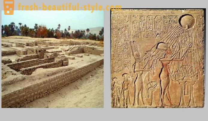 The history of the pharaoh Amenhotep love and Nefertiti