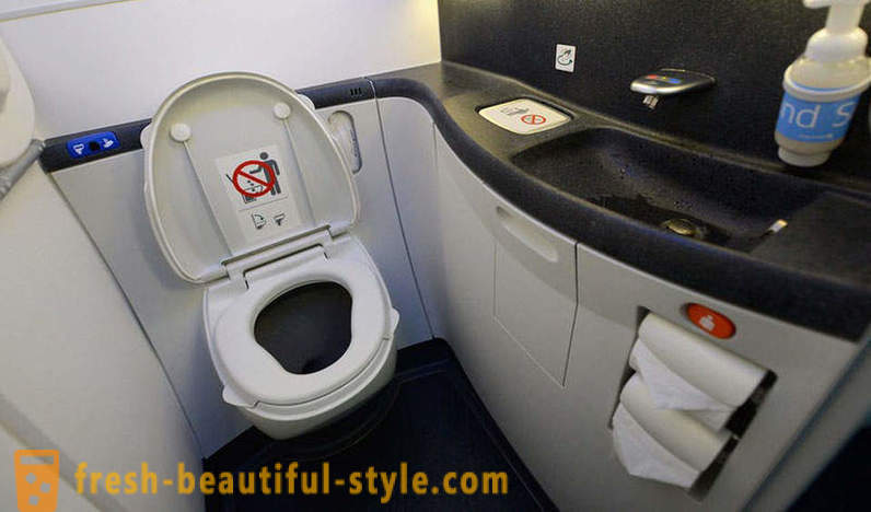 The dirtiest place airplane