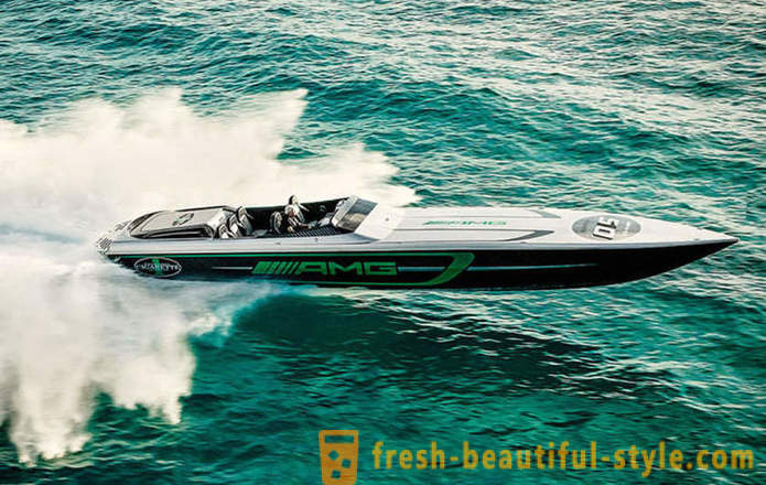 Luxury yachts with car design