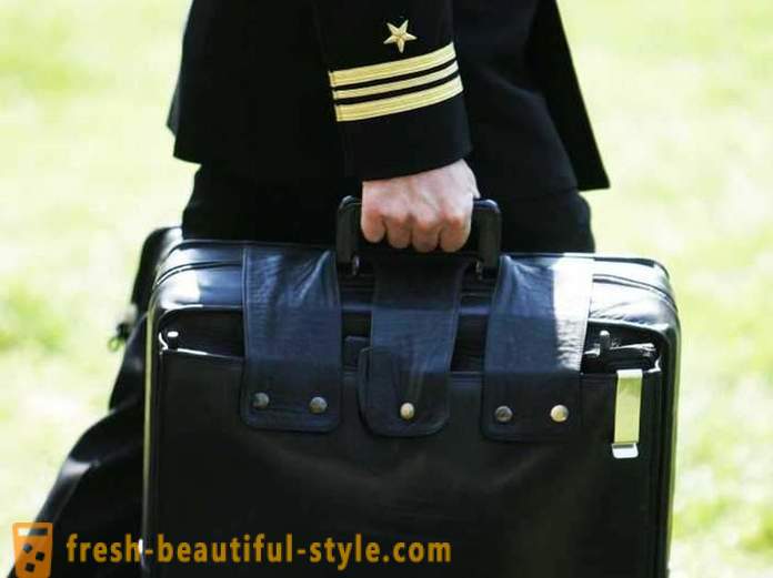 What is in the briefcase at the Presidential Guard?