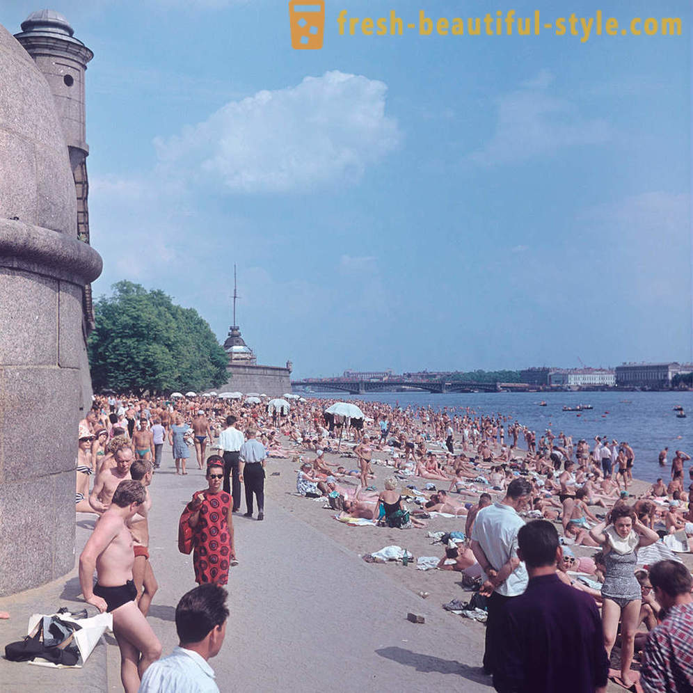 Beach holiday in the Soviet Union