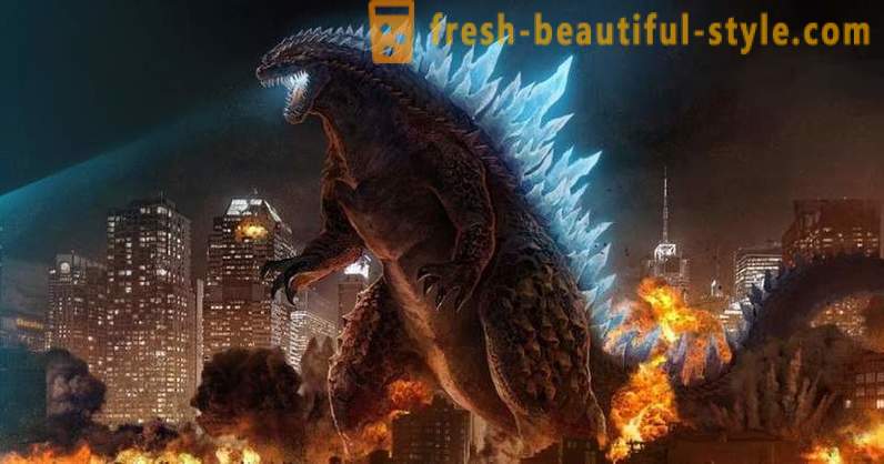 How to change the image of Godzilla from 1954 to the present day
